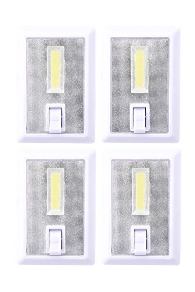 Lawazim مجموعة مصابيح LED متعددة الاستخدامات (4 قطع) - مصباح طوارئ ليلي محمول...