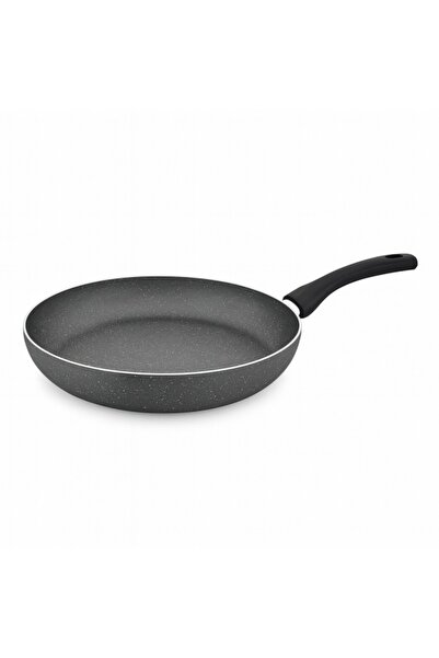 Zilan Universal Frying Pan 28 cm, Aluminum EcoSafe Granite Non-Stick, Bakelite Handle, ZLN 1976
