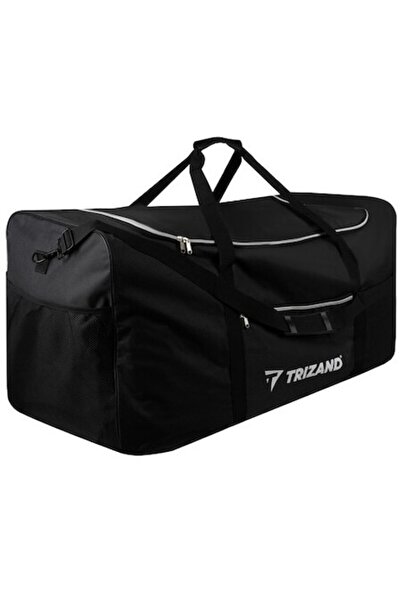 Trizand geantă de voiaj, impermeabilă, capacitate 180 l, poliester, neagră, 40x50x90 cm