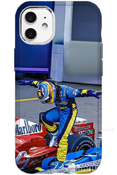 Turkuaz حافظة سيليكون فاخرة متوافقة مع هاتف آيفون 11 من تصميم ألونسو