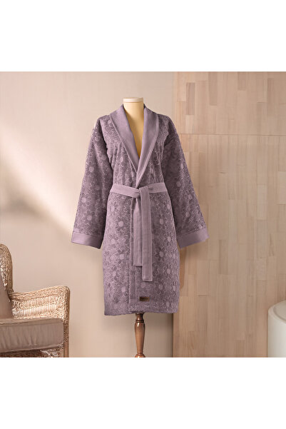 Altınbaşak رداء حمام نسائي من القطن بنسبة 100% من أرمو، لون أرجواني