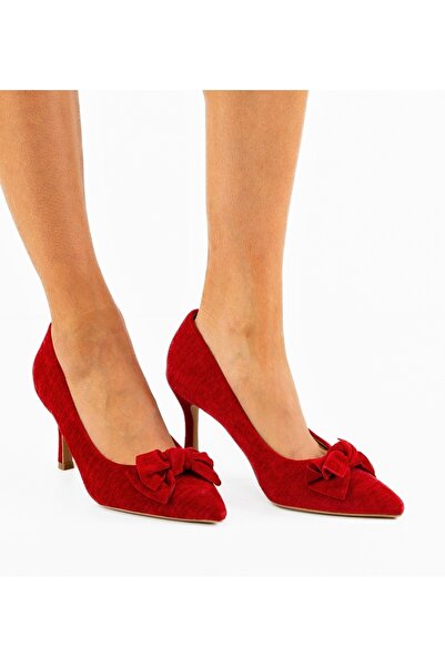 BENOTTİ Women's Vynel Red Shoes