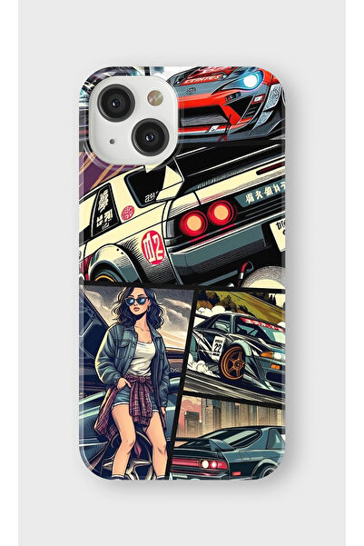 lelia حافظة هاتف شفافة متوافقة مع هاتف iPhone 14 Plus مطبوع |   المجموعة: تور...