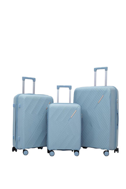 Generic Luxury 3-Piece PP Luggage Set | Lightweight Hard Shell Suitcase | Durable Travel Bags
