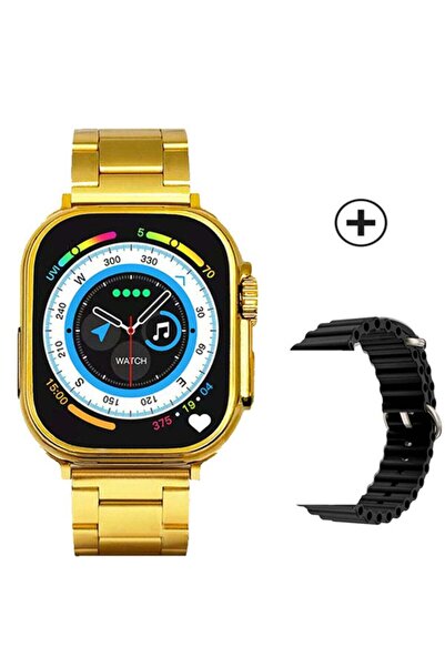 Generic WS-X79 Max Smart Watch Golden Edition 49mm Health Fitness Tracker