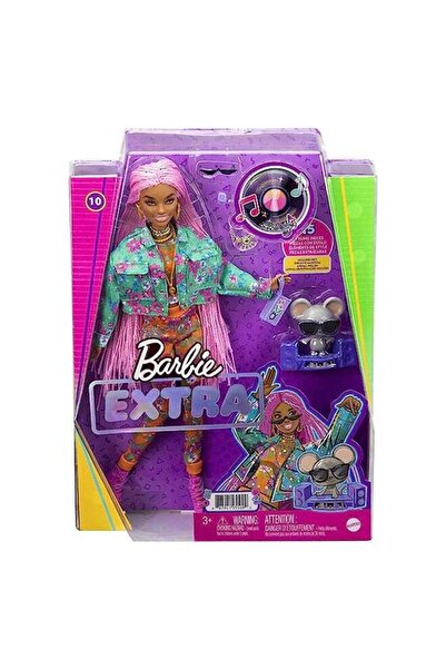 Barbie Extra Doll - Pink Braids