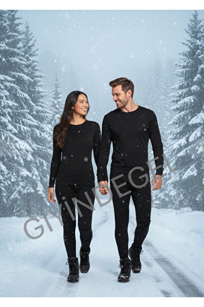 giyindegel 1. Комплект качествено термо бельо за мъже и жени | Комплект от па...