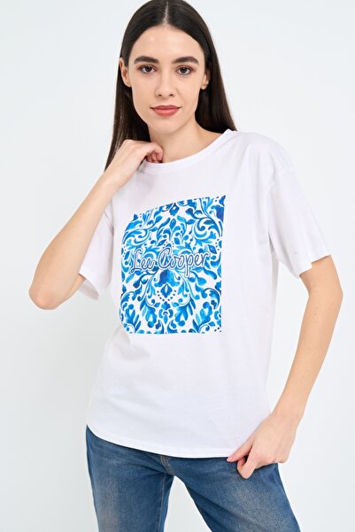 Lee Cooper Women's T-shirt with logo print