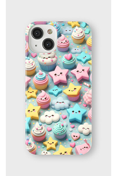 lelia حافظة هاتف شفافة متوافقة مع هاتف iPhone 13 Mini مطبوع |   المجموعة: كاو...