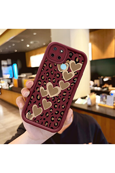 Hontinga حافظة هاتف من السيليكون الناعم مضادة للسقوط متوافقة مع هاتف Realme C...