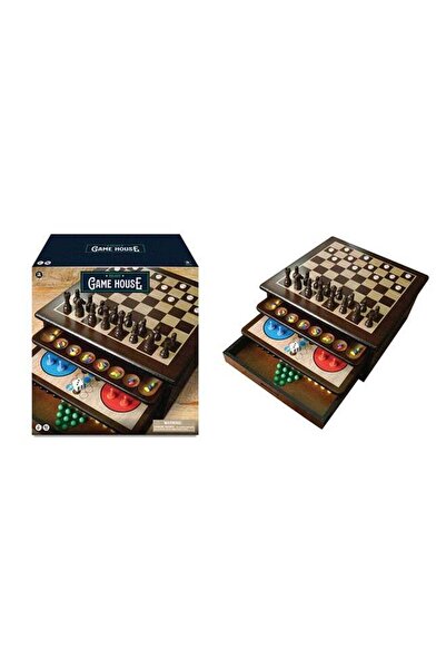 Ambassador Craftsman Deluxe Wooden Game House