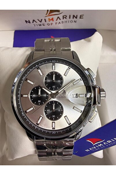 Navimarine Çelik Kasa Kordon Erkek Kol Saati