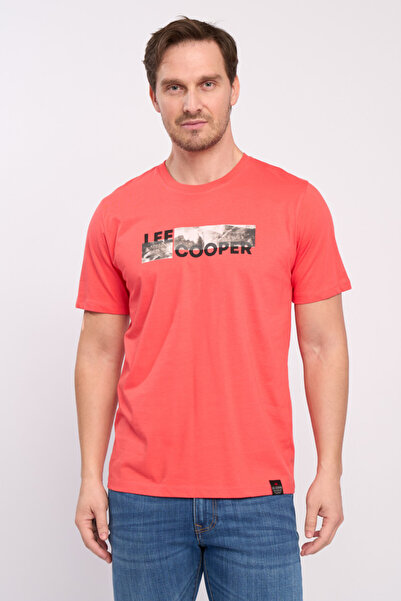 Lee Cooper Short sleeve T-shirt with Printed and logo