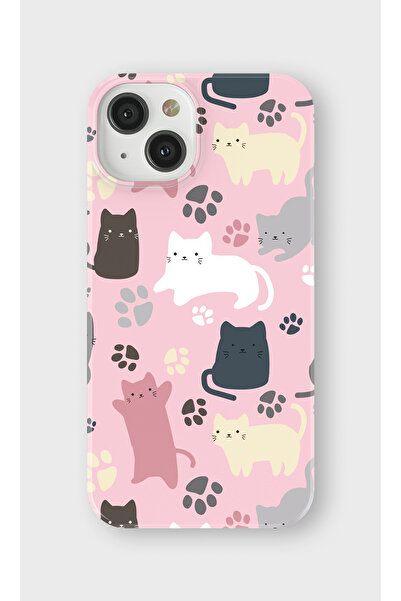 lelia حافظة هاتف شفافة متوافقة مع هاتف iPhone 14 Plus مطبوع |   المجموعة: حيو...