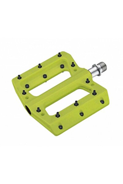 RFR Pedale CUBE FLAT ETP termoplastic, verde