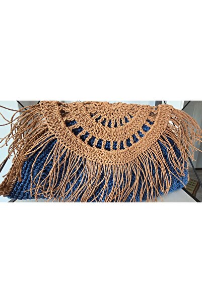 Sertdemir handmade PÜSKÜL DETAYLI PORTFÖY ÇANTA