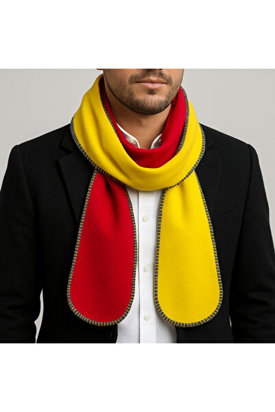 arslan deco Double Sided Scarf Yellow