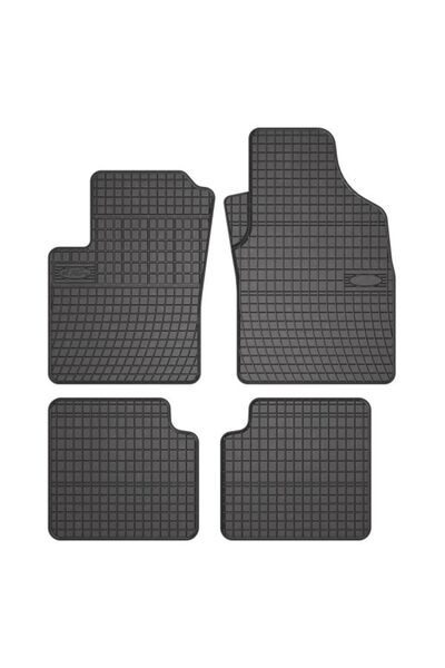 Mammoth Set 4 covoare auto cauciuc potrivit FIAT 500, 500 C, PANDA; FORD KA 0...