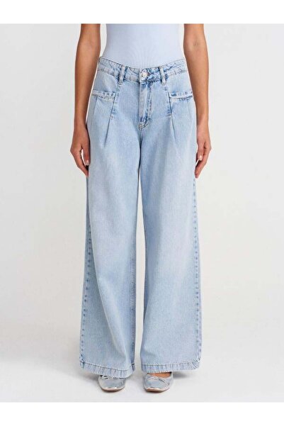 Dilvin 71995 Jean Blue with Flute on the Front