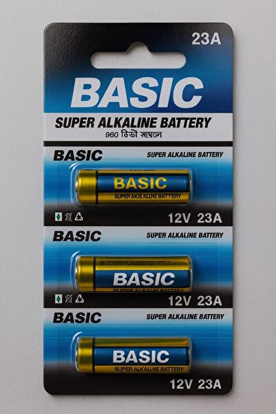 BASIC Super Alkaline Battery 12V, 23A