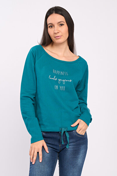 Timeout Women's sweatshirt with drawstring for adjustment