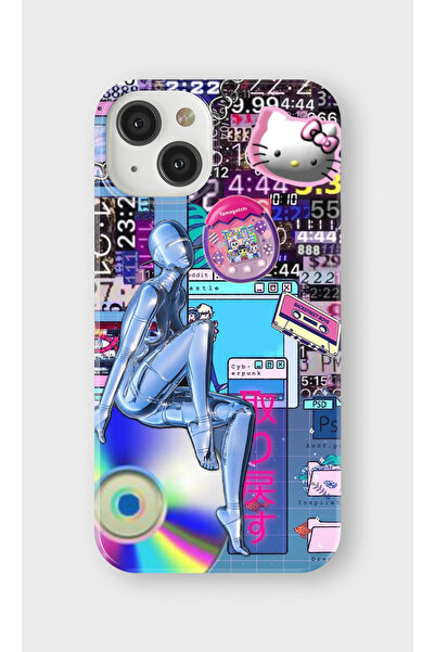 lelia حافظة هاتف شفافة متوافقة مع هاتف iPhone 13 Mini مطبوع |   المجموعة: منط...