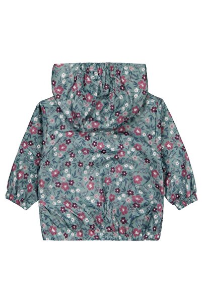 Civil Baby Floral Print 6-18 Months Raincoat - Green 9-12 Months