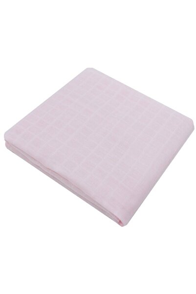 PRICHINDEL Scutec din muselină de bumbac, roz, 75 x 70 cm