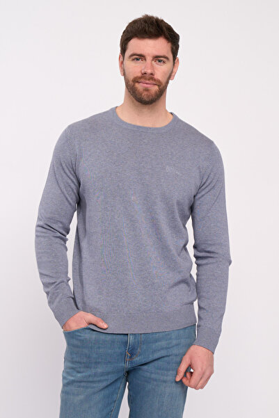 Lee Cooper Men's sweater with solid color logo