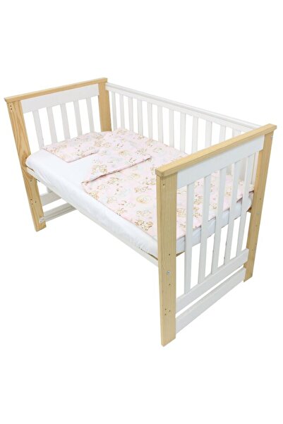 PRICHINDEL Lenjerie de pat din bumbac, 3 piese, Deer Bambi and Friends, 120x6...