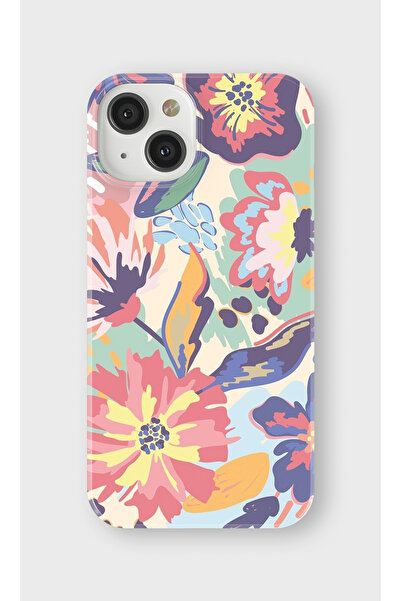 lelia حافظة هاتف شفافة متوافقة مع هاتف iPhone 13 مطبوع |   المجموعة: فلورالوك...