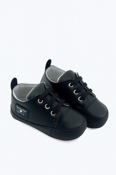 Kiçi الخطوة الأولى: نعل جلدي مسطح، نعل جلدي مريح للقدمين