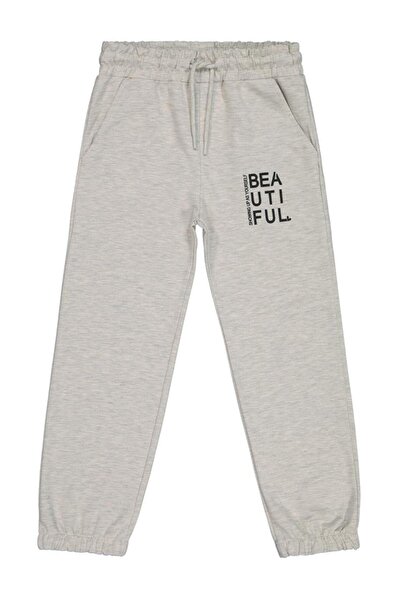 Civil Girls Basic 6-9 Years Old Sweatpants - Ecru 6-7 Years Old