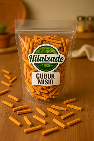 Hilalzade Mısır cipsi çubuk cips Taze soslu mısır cipsi Kuruyemiş 1.sınıf 100...
