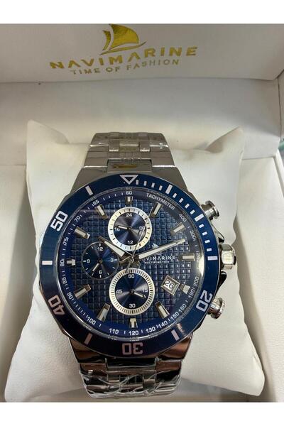 Navimarine Çelik Kasa Kordon Erkek Kol Saati