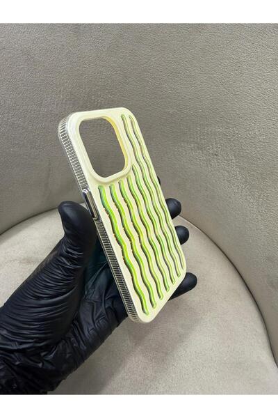 SOYLU MİX حافظة آيفون 14 برو من بنكس بألوان قوس قزح من السيليكون