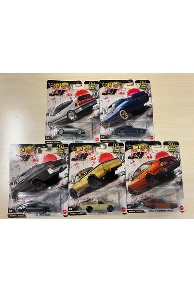 HOT WHEELS Premium Car Culture 2026 Japon Historic 5'li Set FPY86-976P