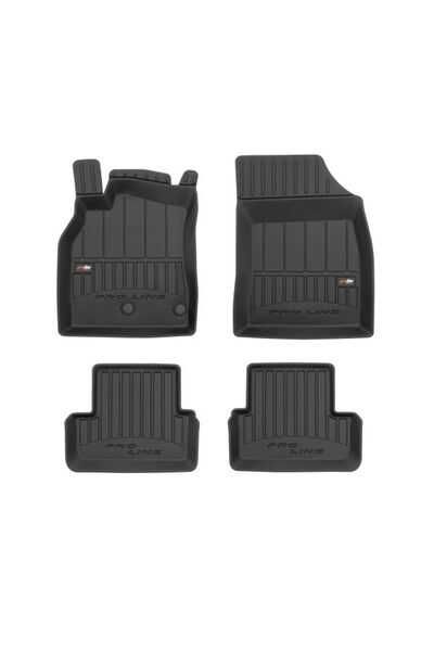Mammoth Set of 4 car mats suitable for RENAULT MEGANE, MEGANE III 11.08-03.17/Coupe/Hatchback
