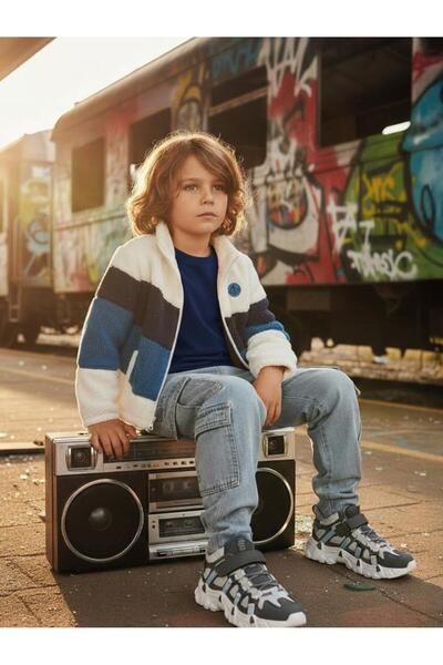Civil Boys Oval Piece Welsof Cardigan for Ages 6-9 - Ecru for Ages 9-10