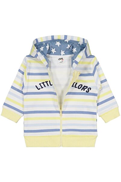 Civil Baby Little Sailors Printed 6-18 Months Cardigan - White 9-12 Months