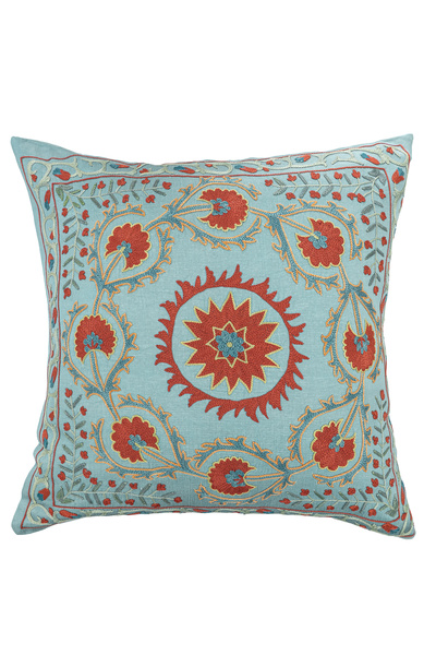 Soho Antiq Zencan El Yapımı İpek Kırlent 50x50 cm