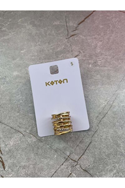 Koton Women's Accessory Ring 6Wak70614Aa Gold