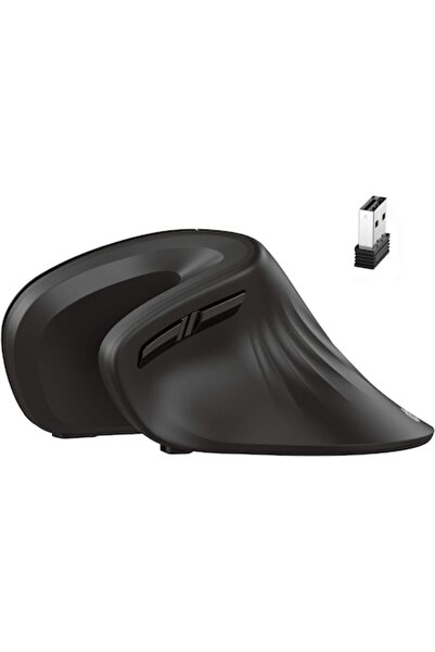 iClever Mouse ergonomic wireless vertical, 6 butoane, DPI reglabil, rezoluție optică 2.4G
