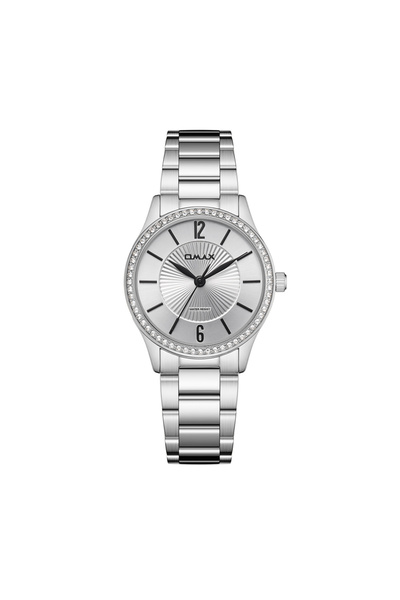 Omax ساعة يد نسائية | تناظرية | سوار من الفولاذ المقاوم للصدأ | تصميم أنيق