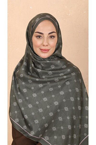 locella Koza Pamuk Şal-Yeşil-8