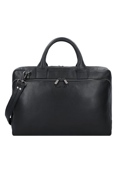 Plevier Vintage Bill Aktentasche Leder 40 cm Laptopfach