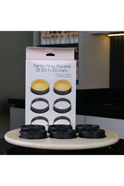 Yanmaz Delikli Yuvarlak Tart Set