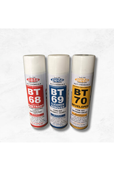 Beta BT-68-69-70 Sprey 3'lü Set