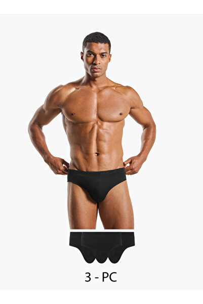 FAV طقم من 3 قطع - سراويل داخلية متنوعة بحزام خصر مطاطي
