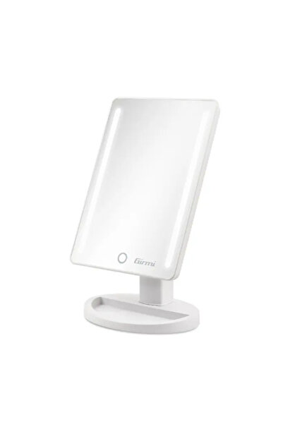 Optim Solution BE 04 LED Cosmetic Mirror, 16 x 22 cm, Portable, USB-C / 4 x AA